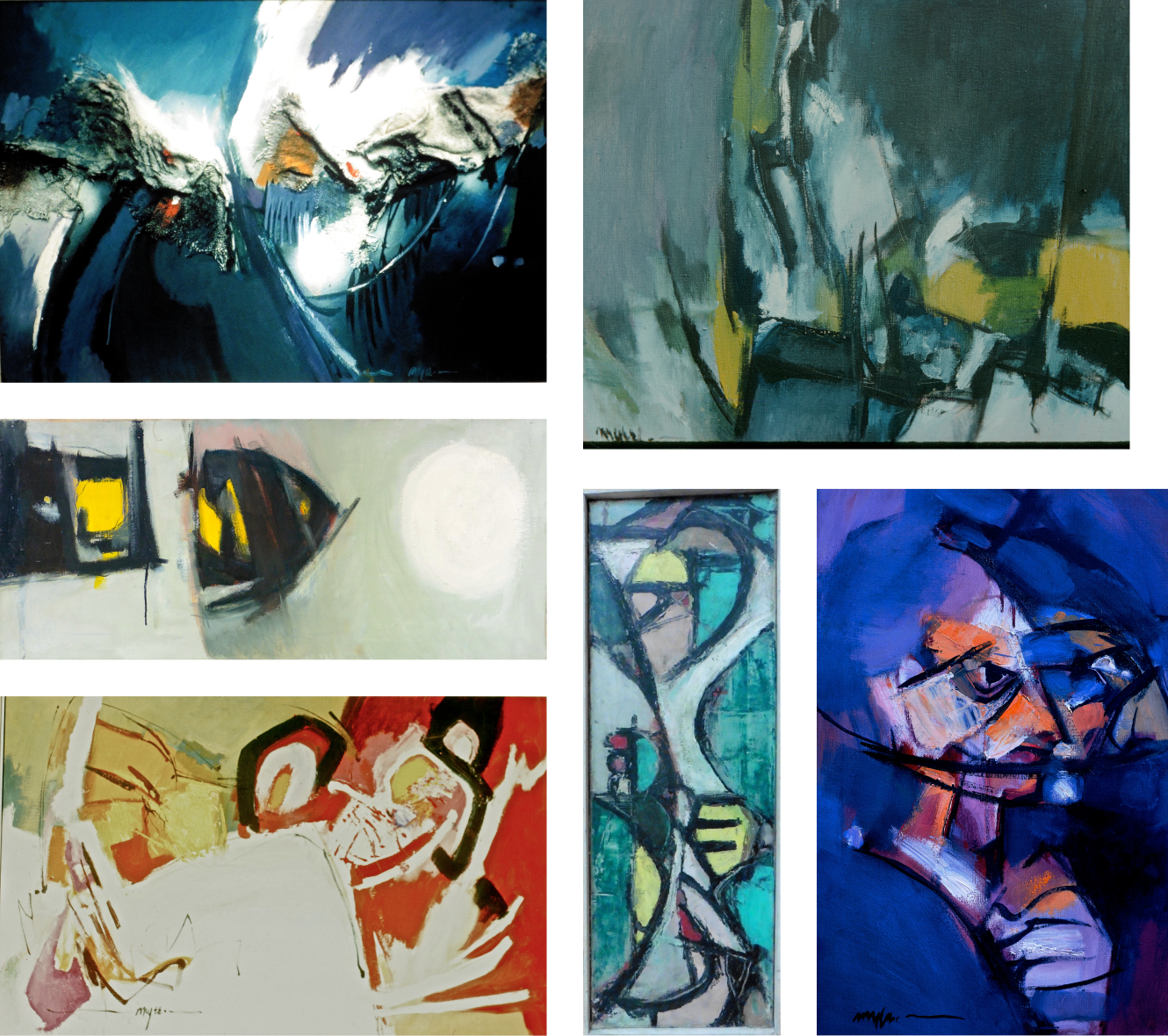 small images of abstract artwork